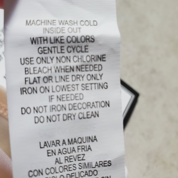 Sequin Hearts Peach Lace Dress - Picture 14 of 14